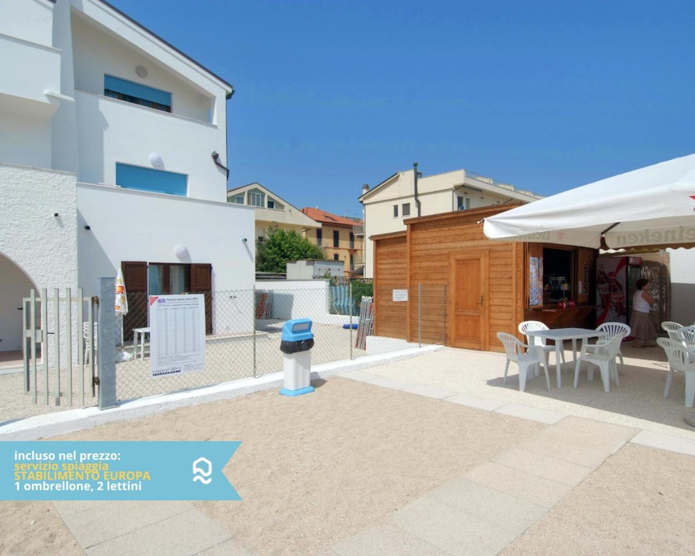 Rs307 - Marcelli, Nuovo Bilo Fronte Mare Con Spiaggia Privata Экстерьер фото